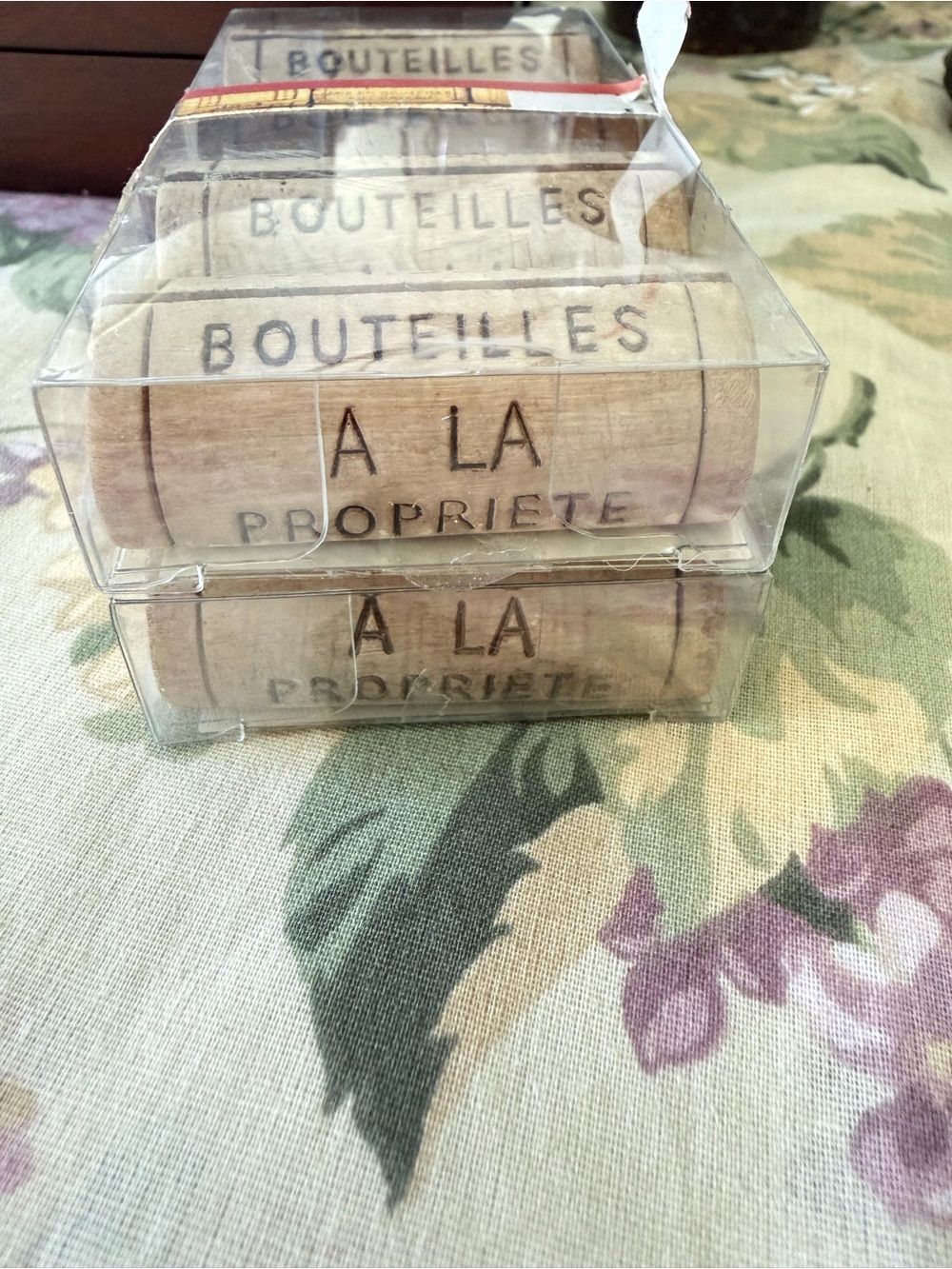 UncommonGoods Wine Cork Place Card Holders - Natural Cork (Set of 8) - Picture 4 of 5
